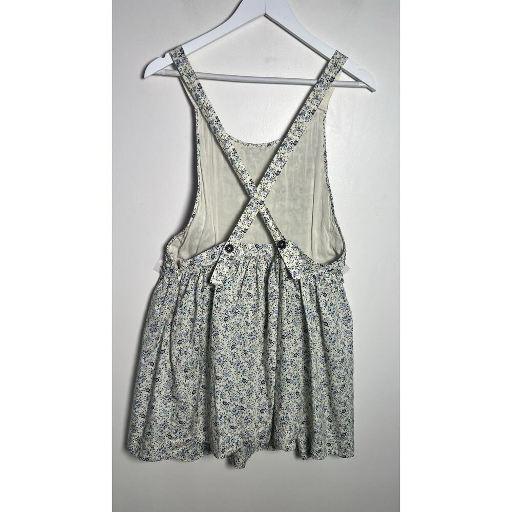 Free People Petunia Mini Dress Size Large Smocked Ditsy Floral Boho Sundress EUC - Picture 6 of 12